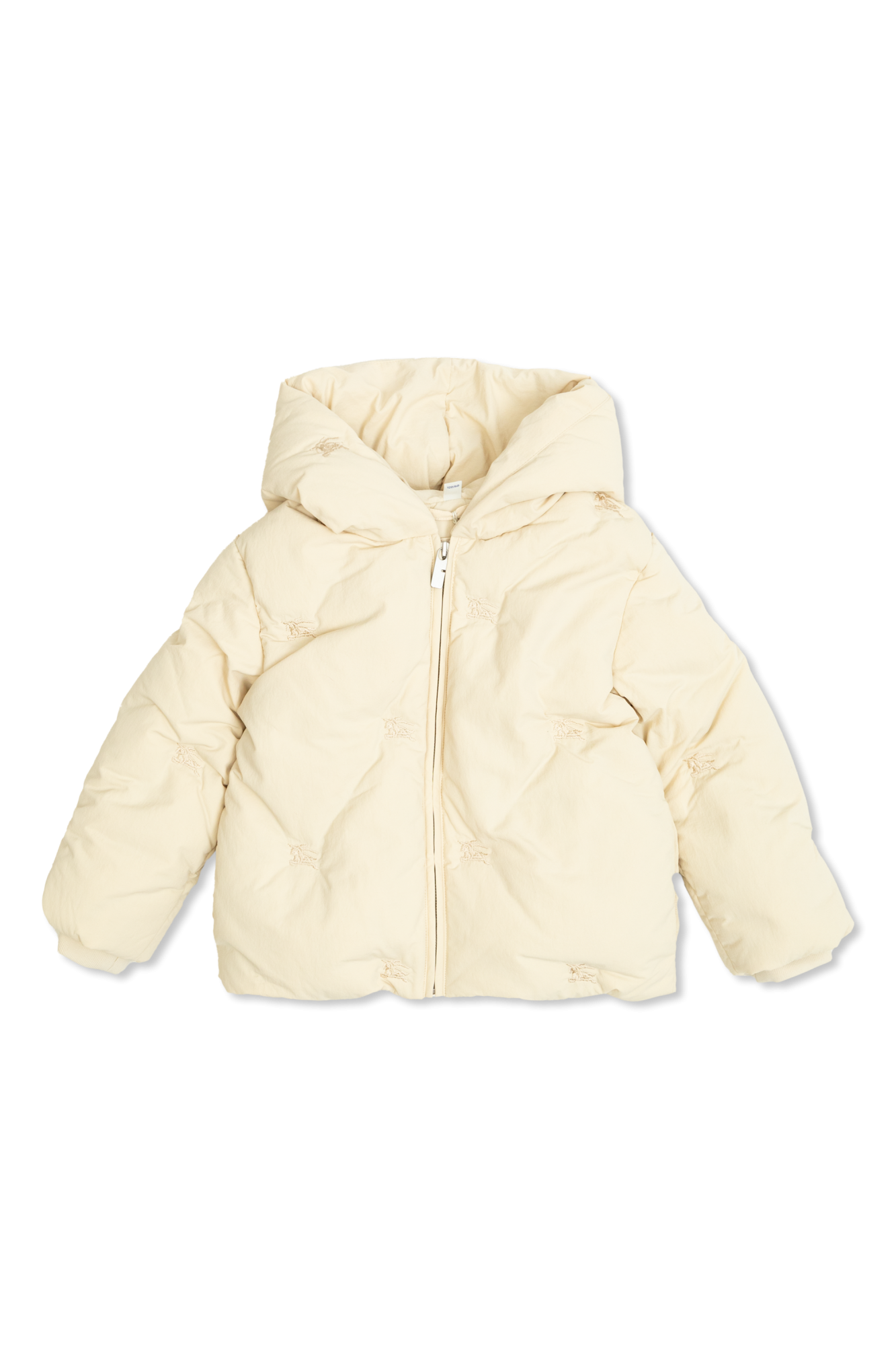 Burberry selling baby white quilted snap front jacket size 12 months